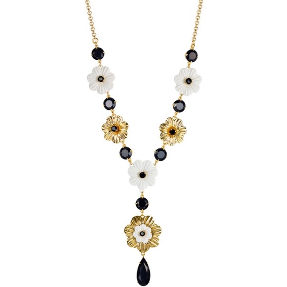 Kate Spade Posy Grove Floral Y Necklace - Picture 1 of 11